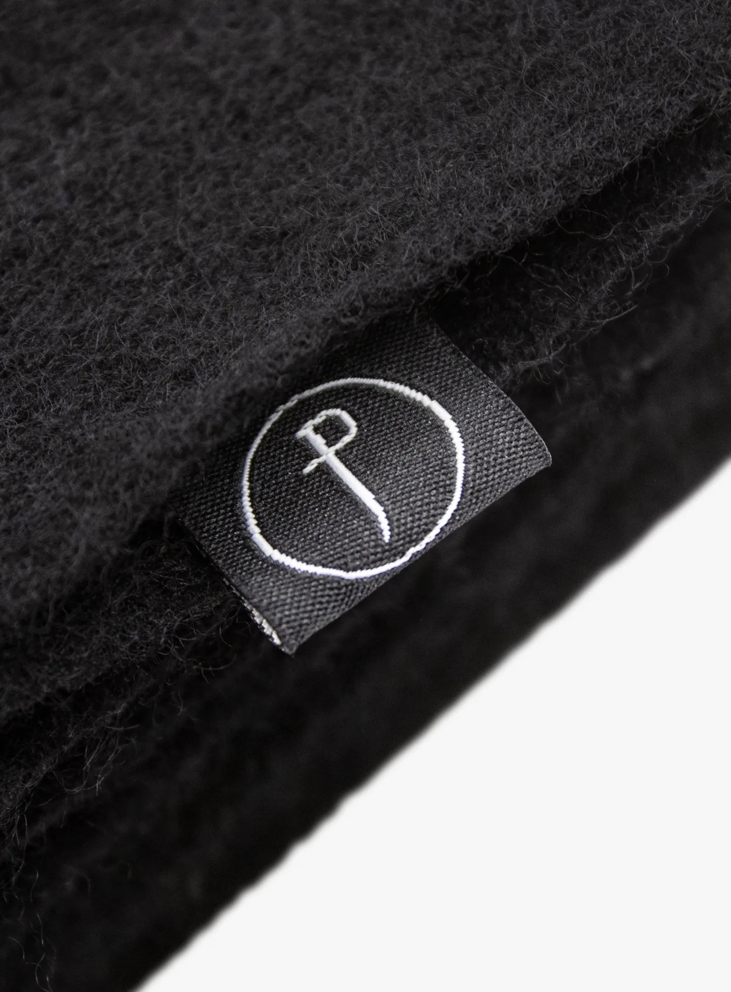 Woolen Black Scarf