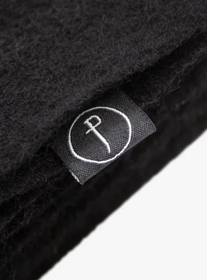 Woolen Black Scarf