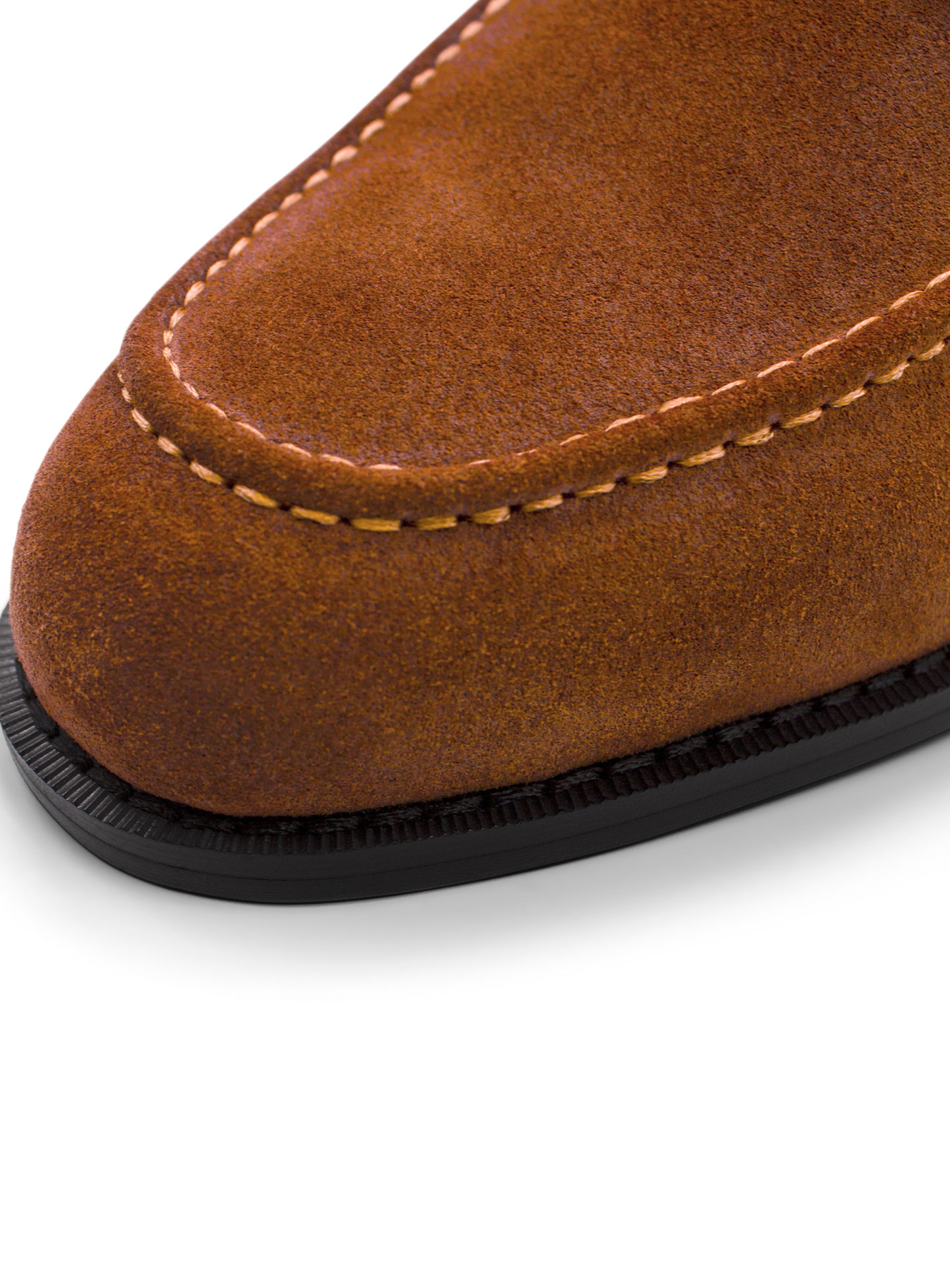 Santo Cognac Suede Loafer