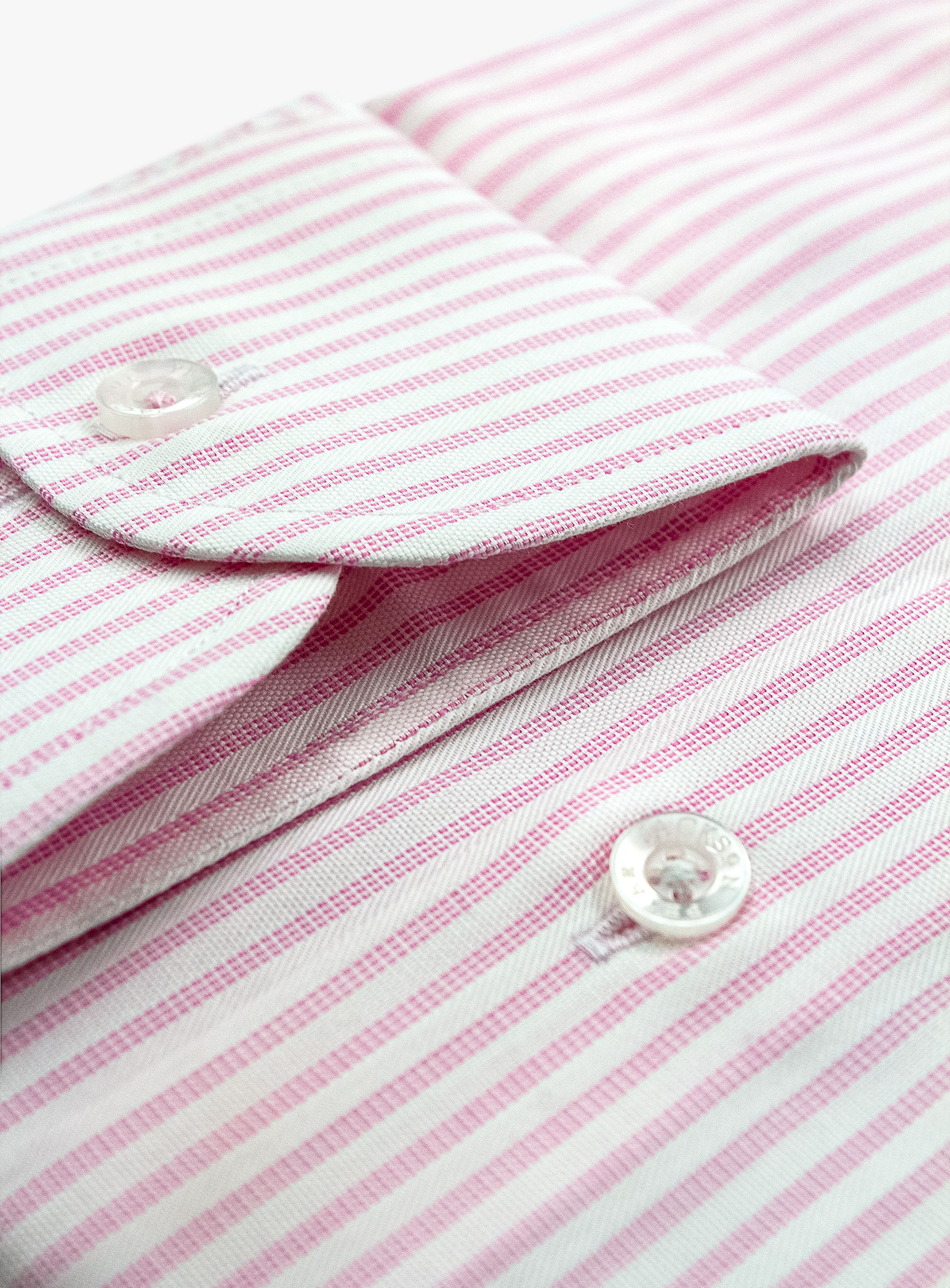 Milan Classic Stripe Light Pink Shirt
