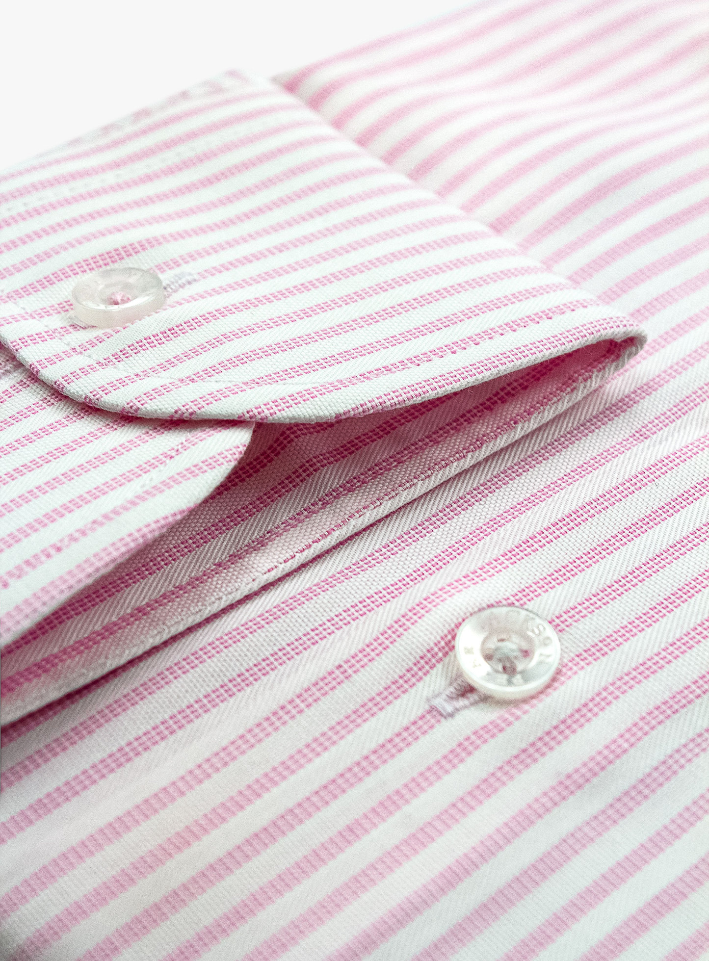 Milan Classic Stripe Light Pink Shirt
