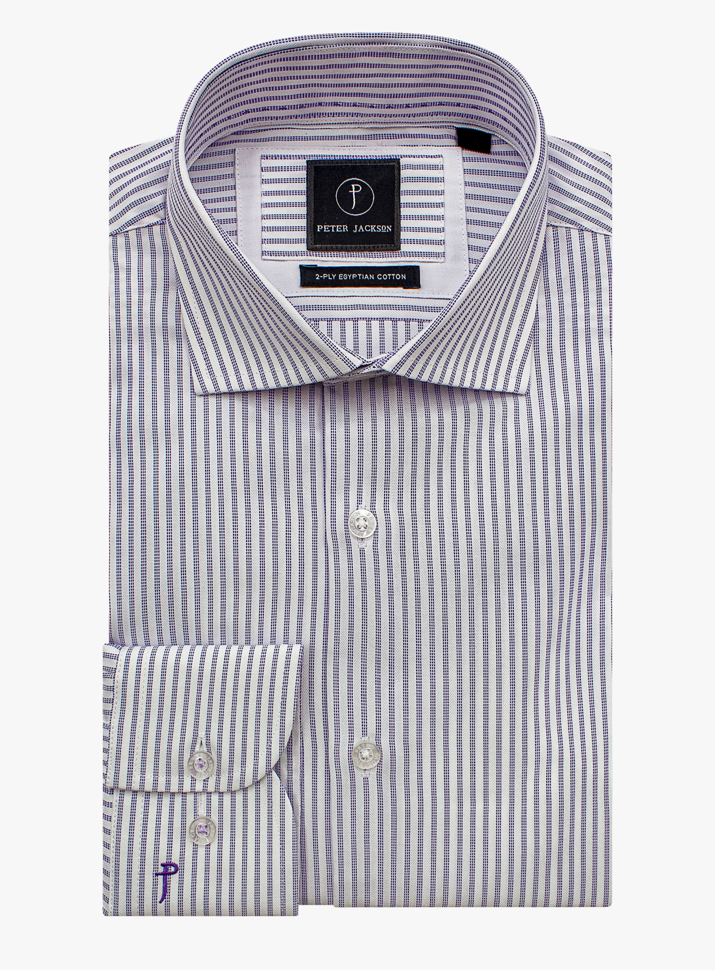 Milan Classic Stripe Grape Shirt