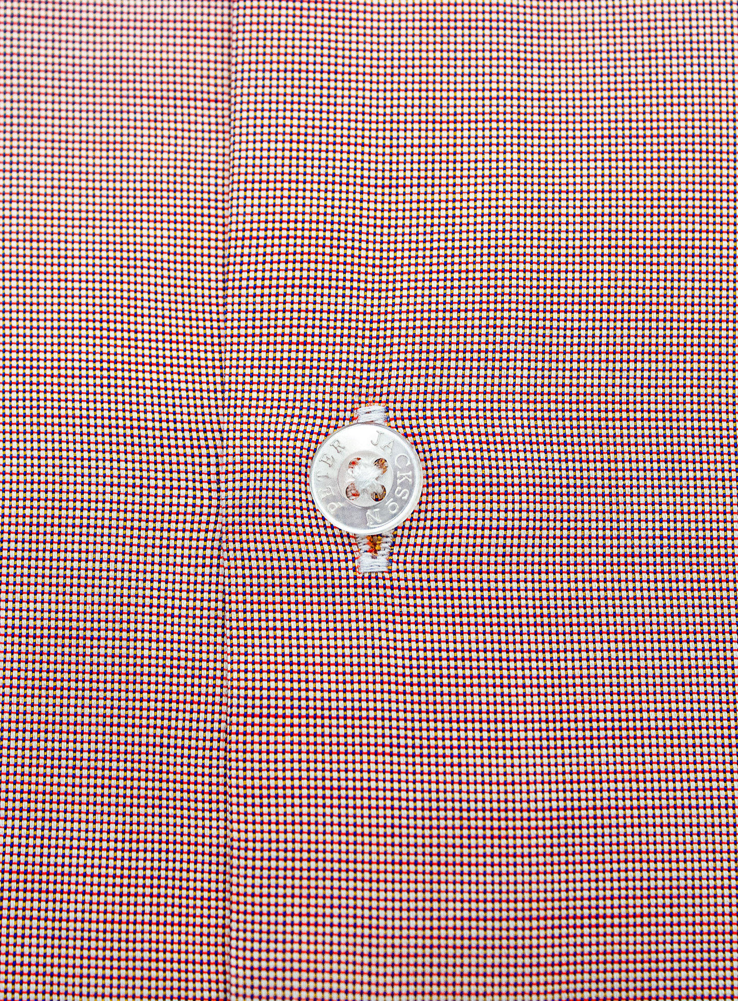 Milan Orange Micro Plain Shirt