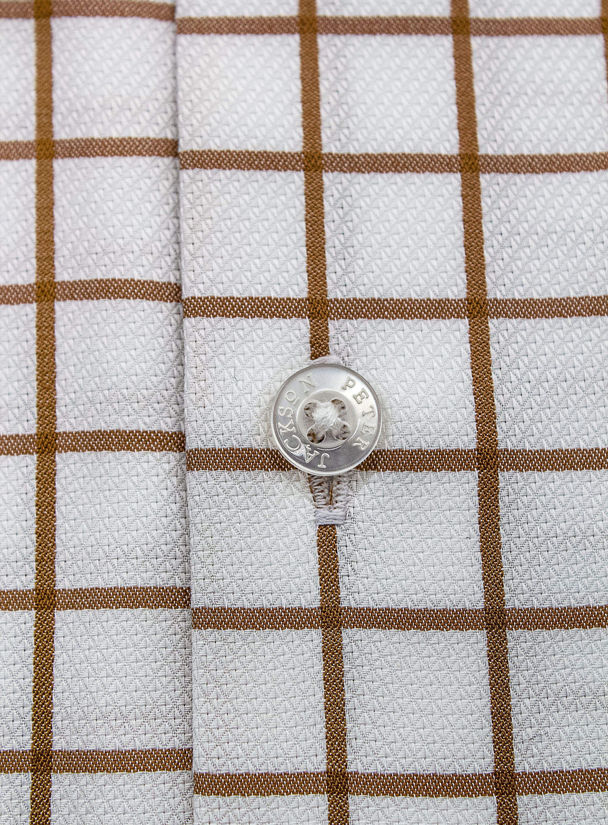 Milan Bold Check Chocolate Shirt