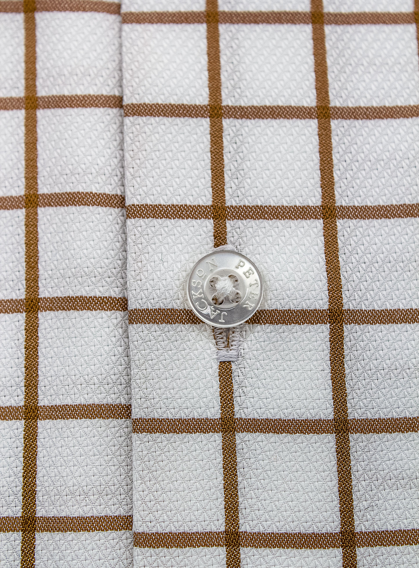 Milan Bold Check Chocolate Shirt