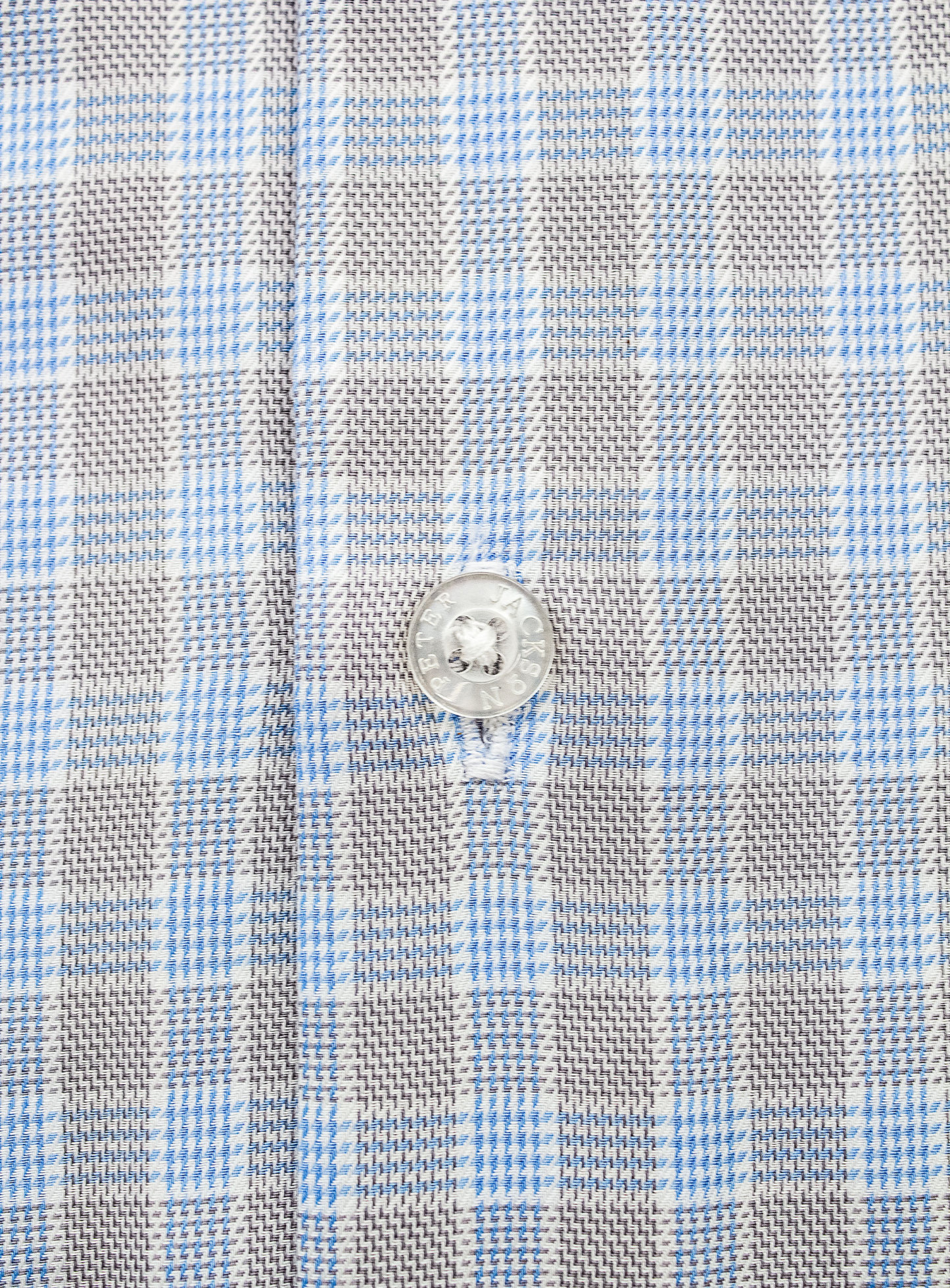 Milan Grey/Blue Plaid Shirt
