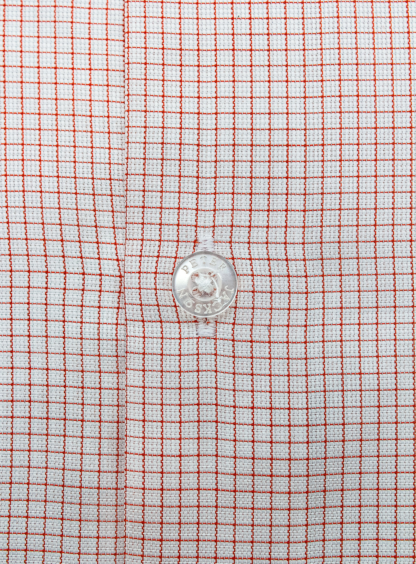 Milan Orange Micro Check Shirt