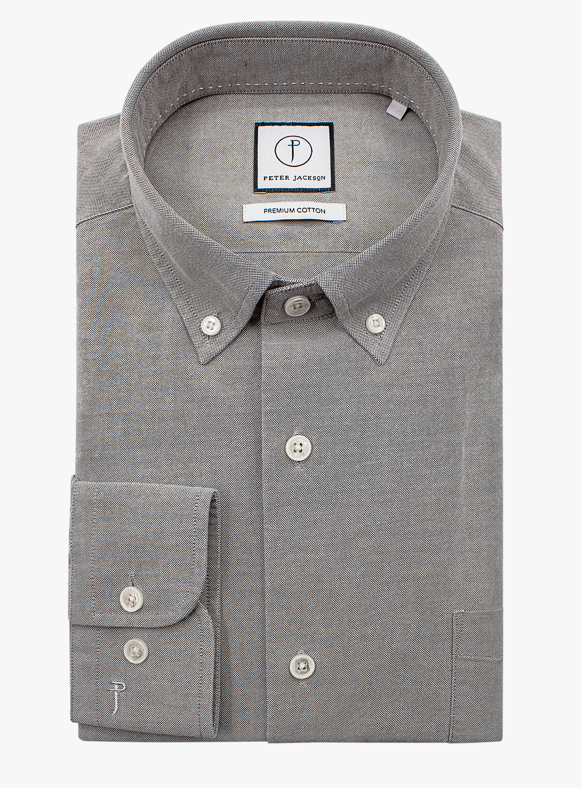 Bolzano Sage Oxford Shirt