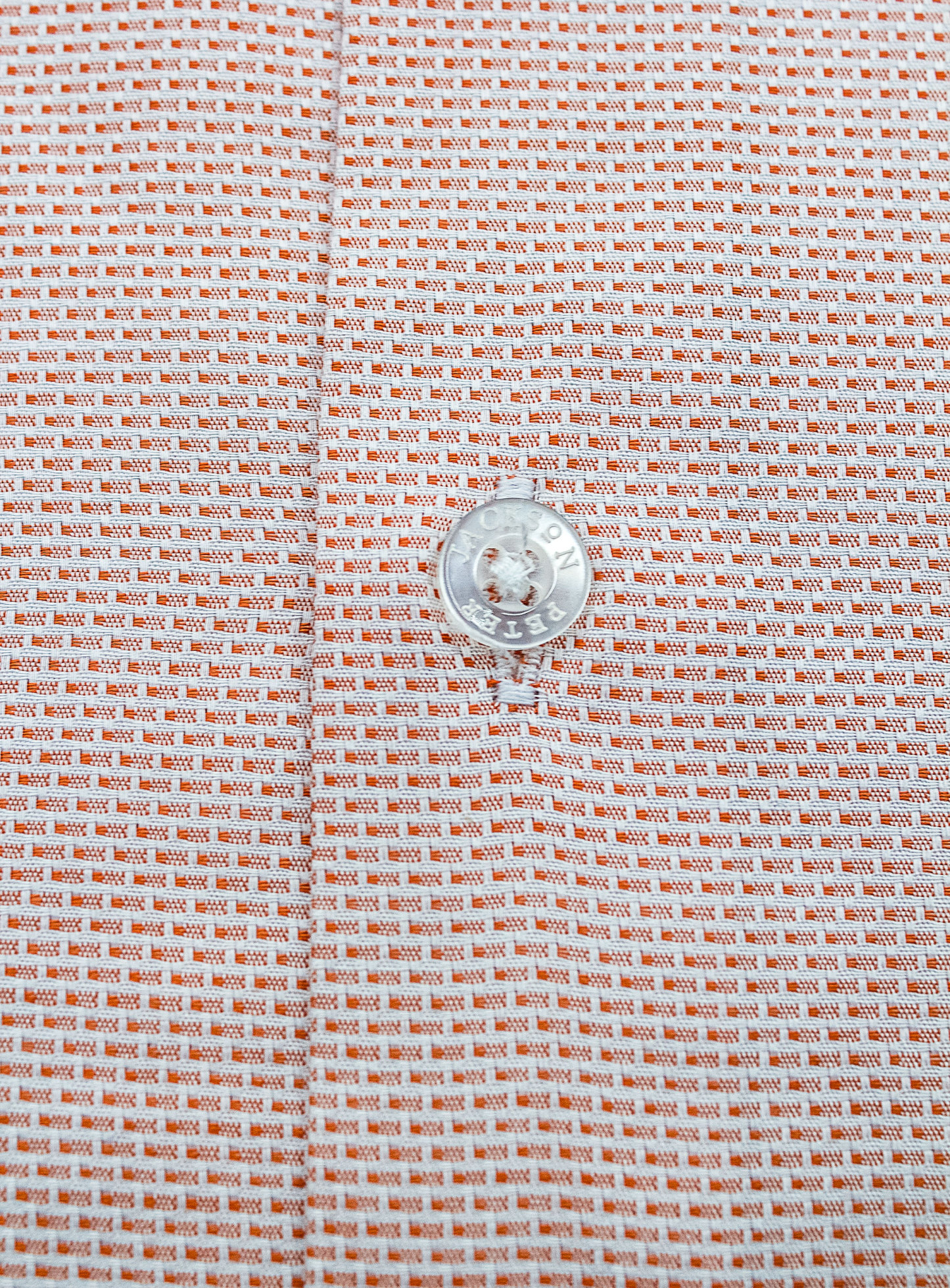Milan Orange Micro Shirt
