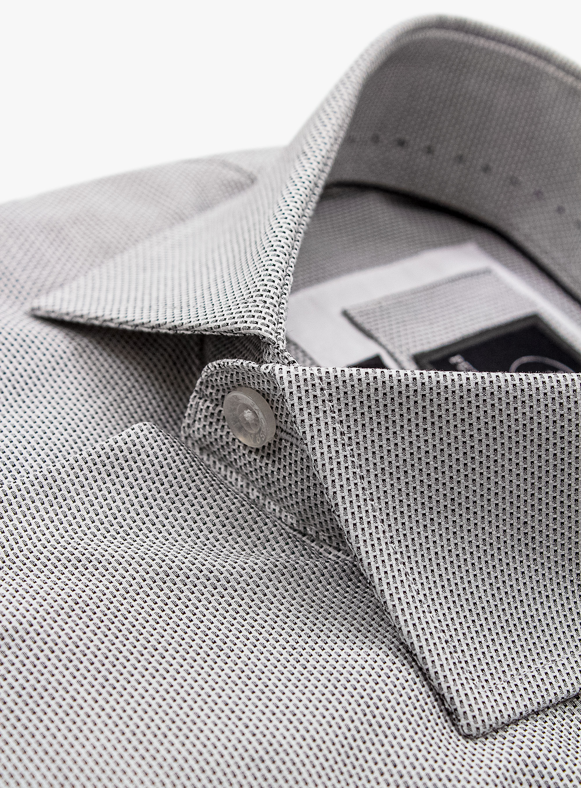 Milan Black/White/Grey Micro Shirt