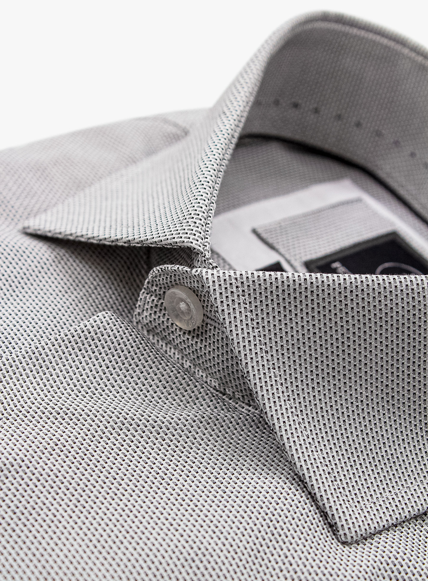Milan Black/White/Grey Micro Shirt