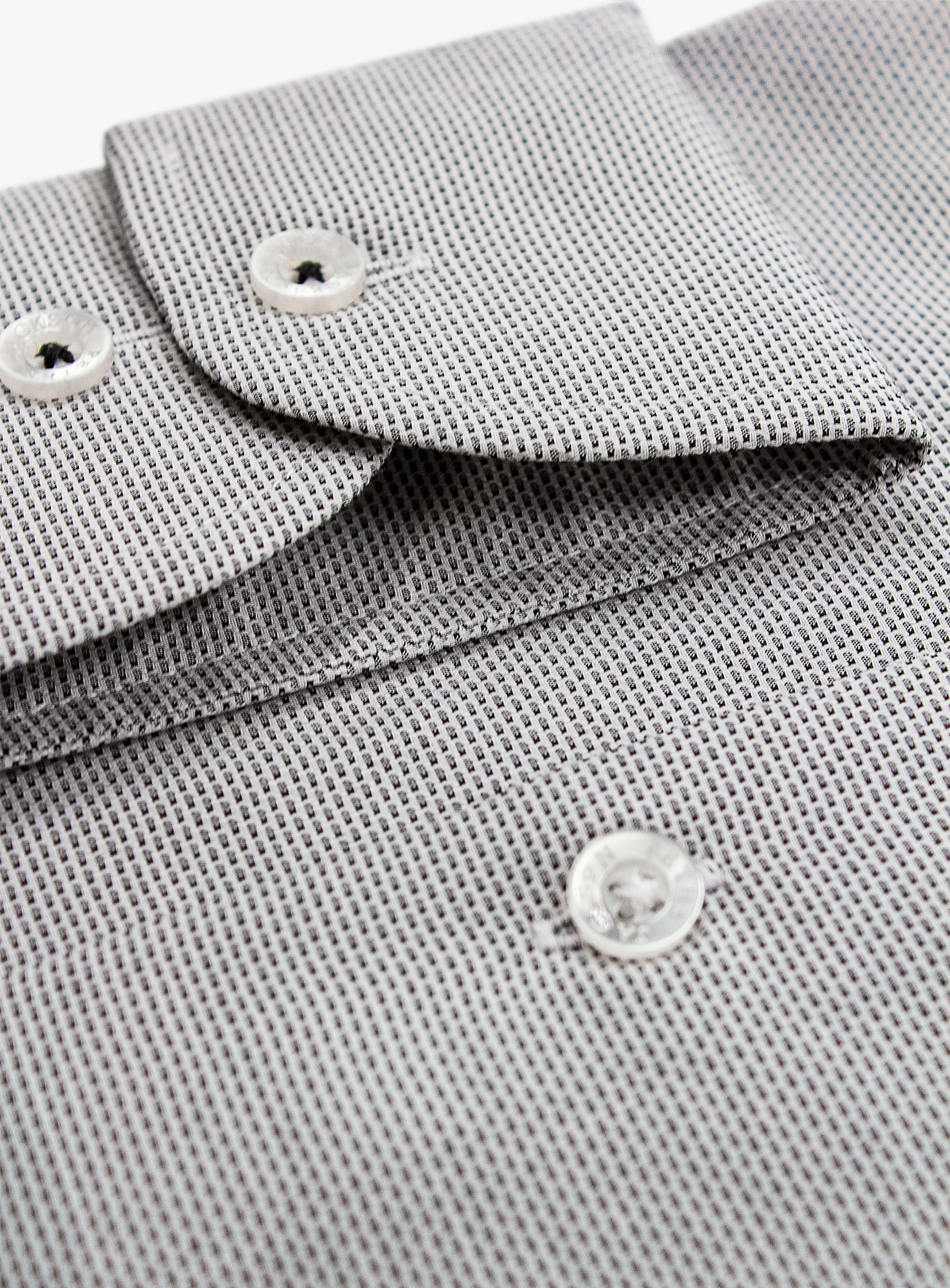 Milan Black/White/Grey Micro Shirt