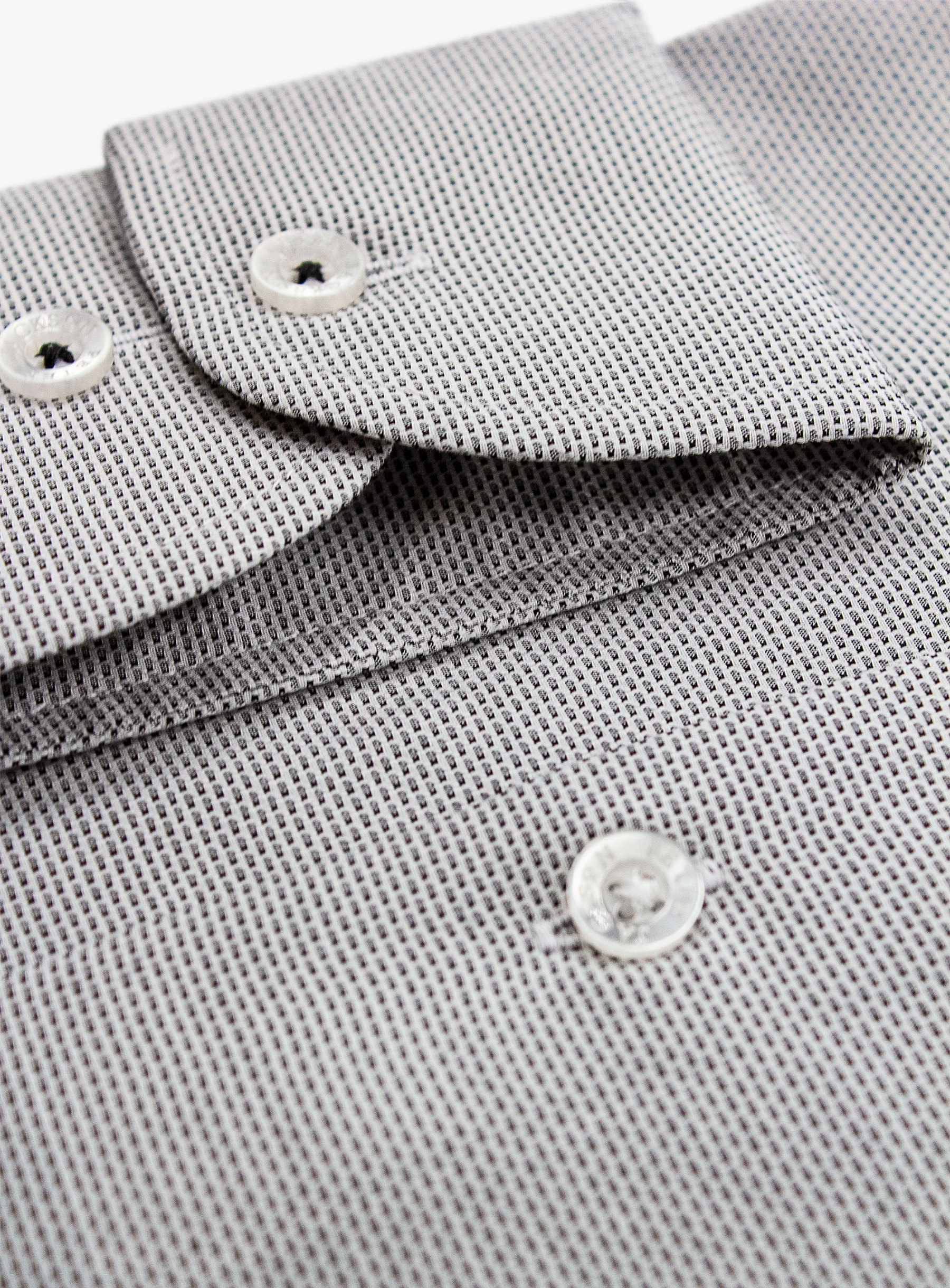 Milan Black/White/Grey Micro Shirt