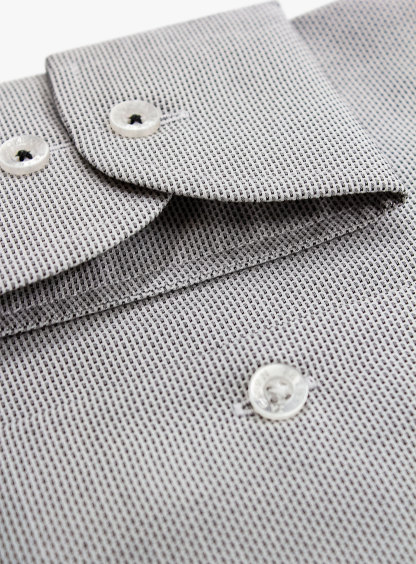 Milan Black/White/Grey Micro Shirt