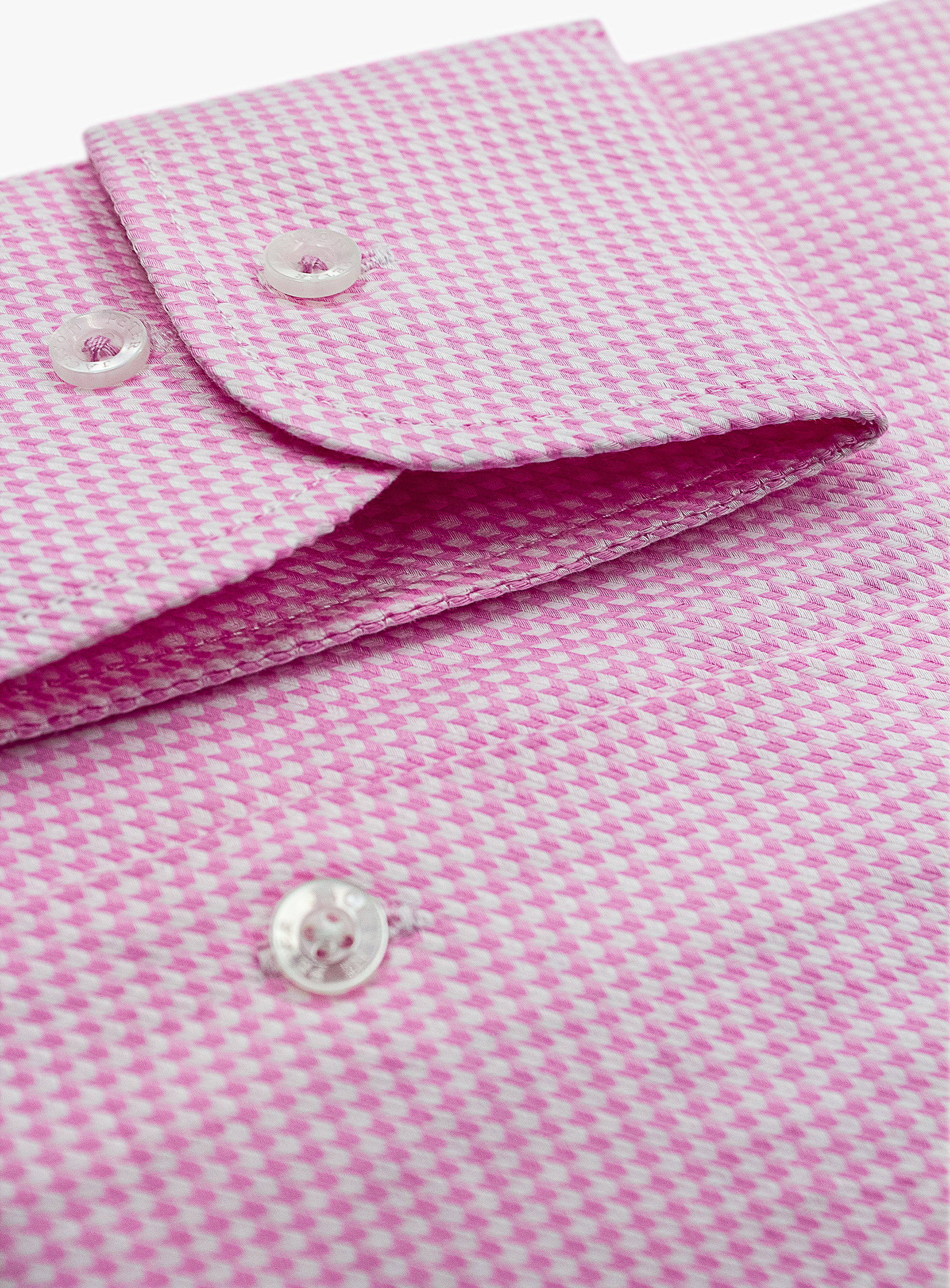 Milan Pink Puppytooth Shirt