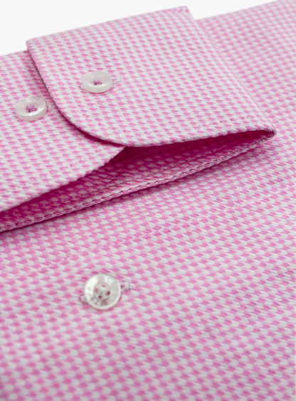 Milan Pink Puppytooth Shirt