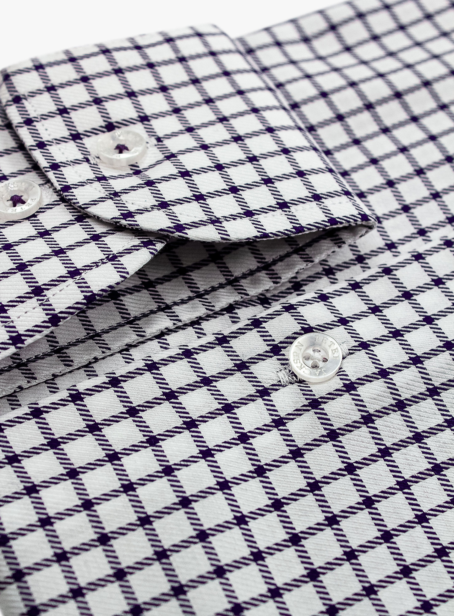 Milan Grape Mini Check Shirt