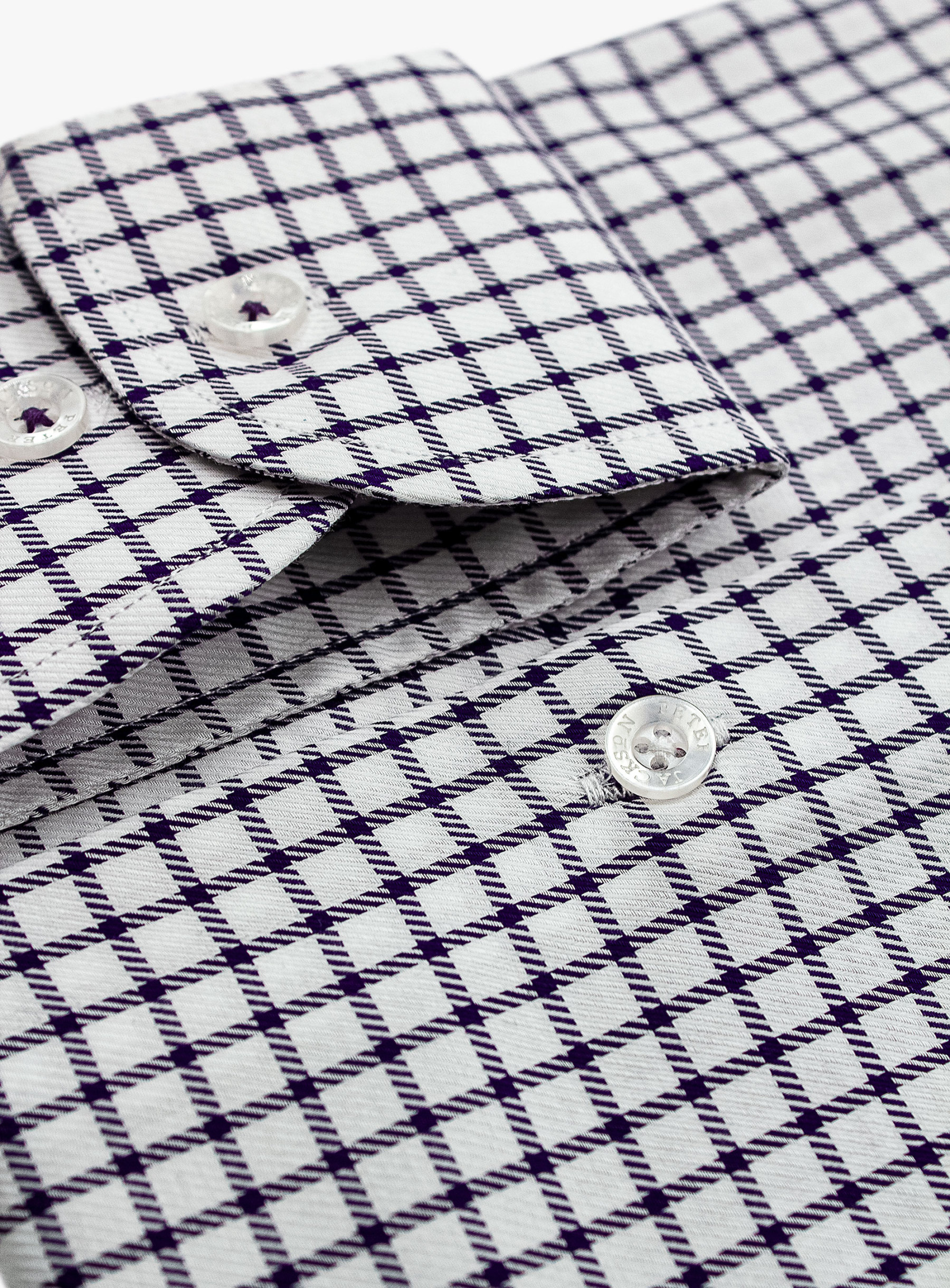 Milan Grape Mini Check Shirt