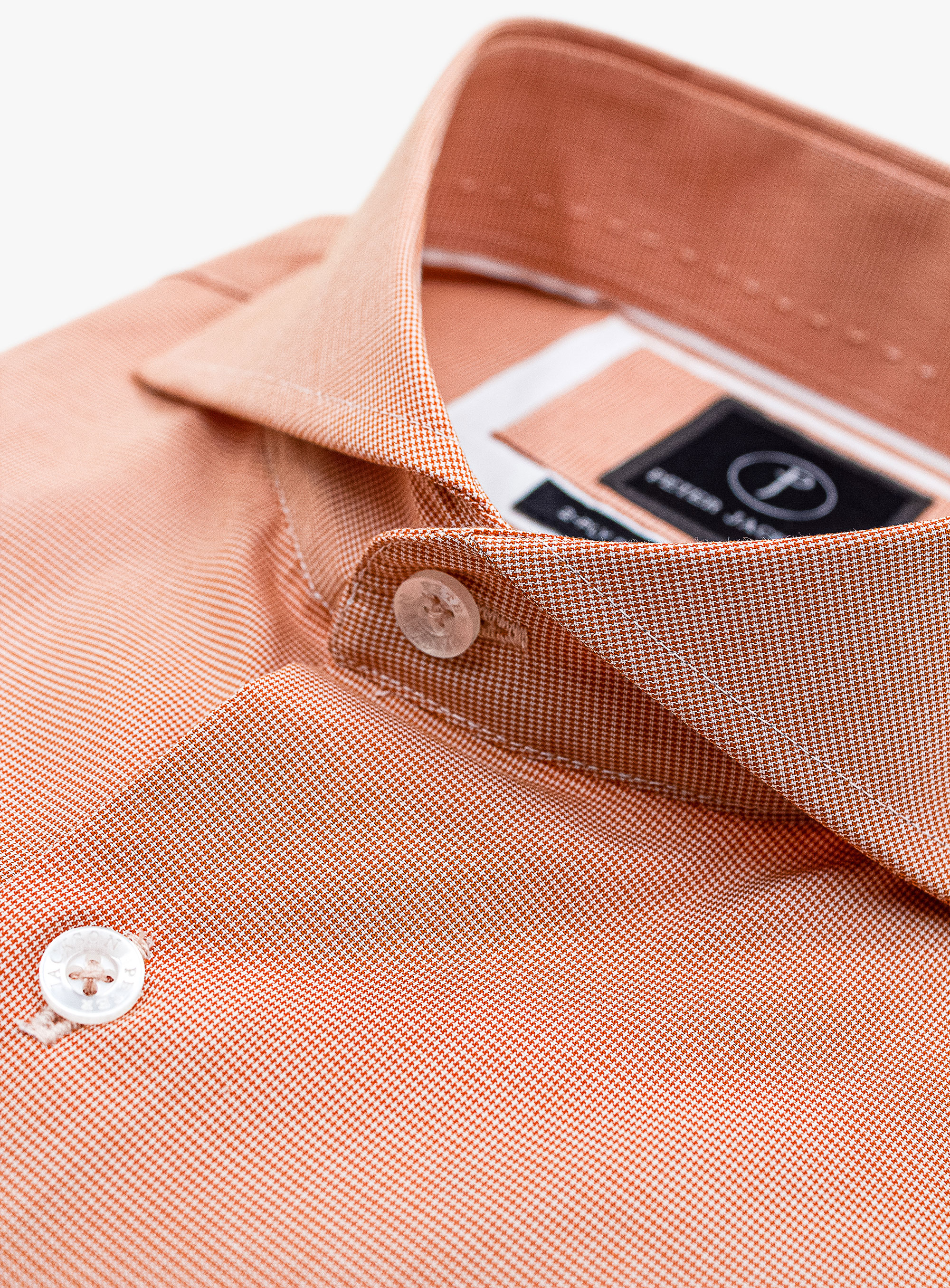 Florence Orange Micro Shirt