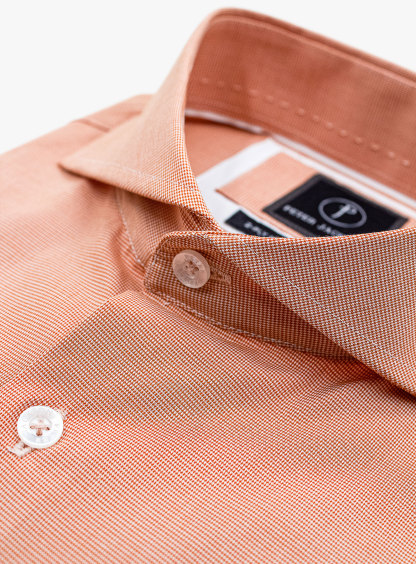 Florence Orange Micro Shirt