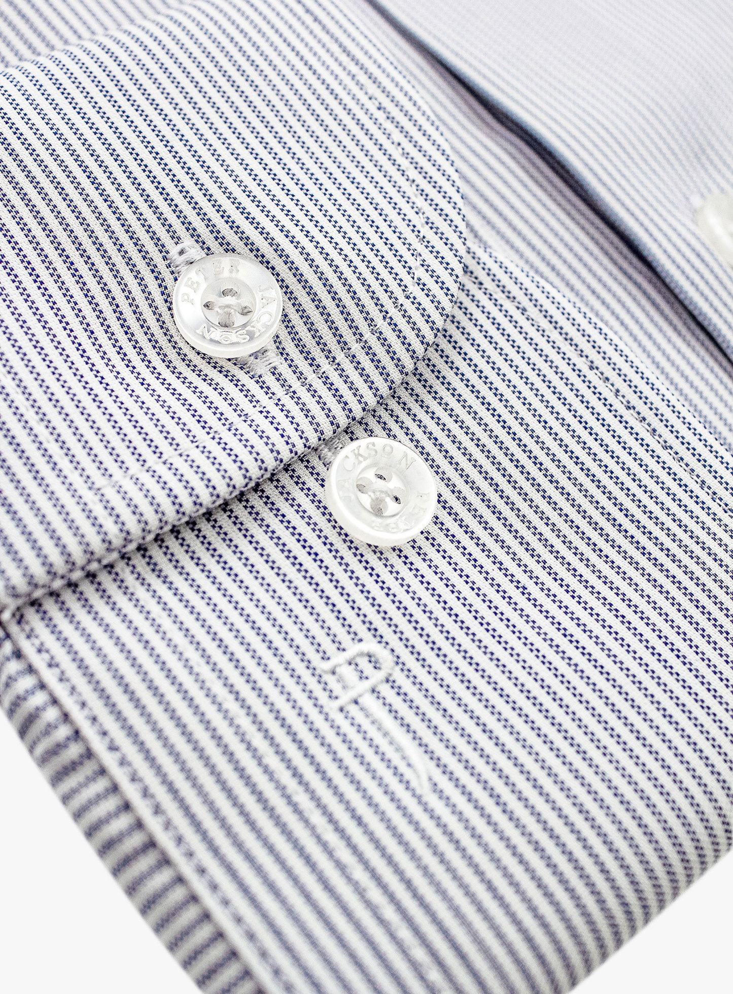 Milan Grey Oxford Stripe Shirt