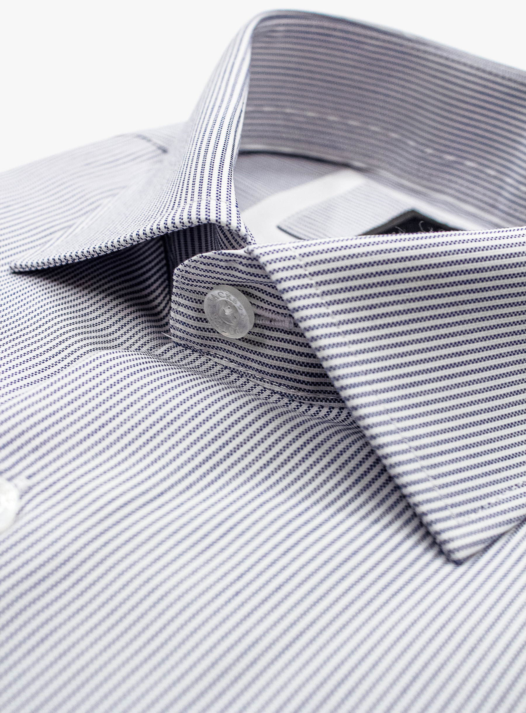 Milan Grey Oxford Stripe Shirt
