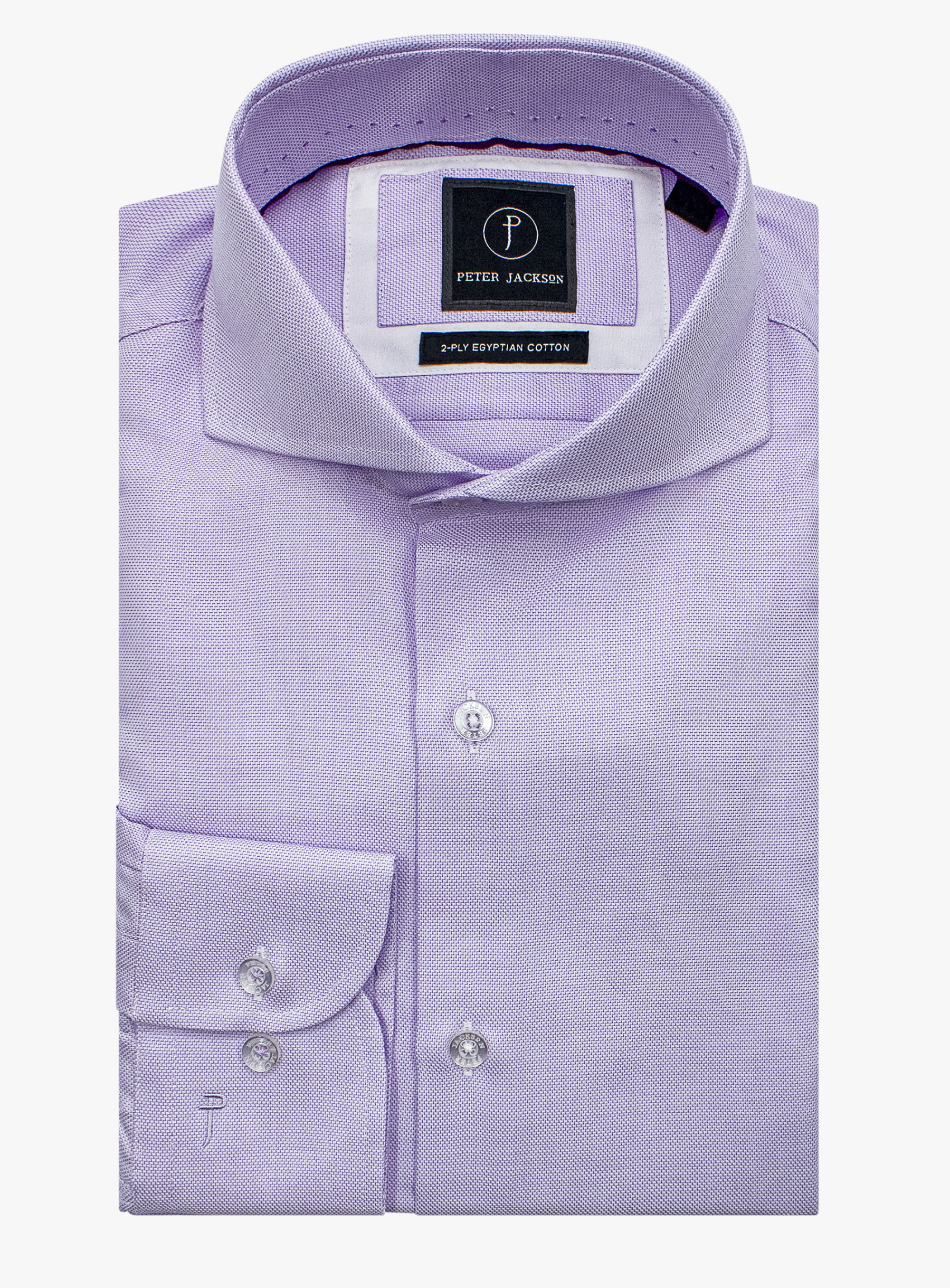 Florence Lilac Micro Stepped Weave Shirt