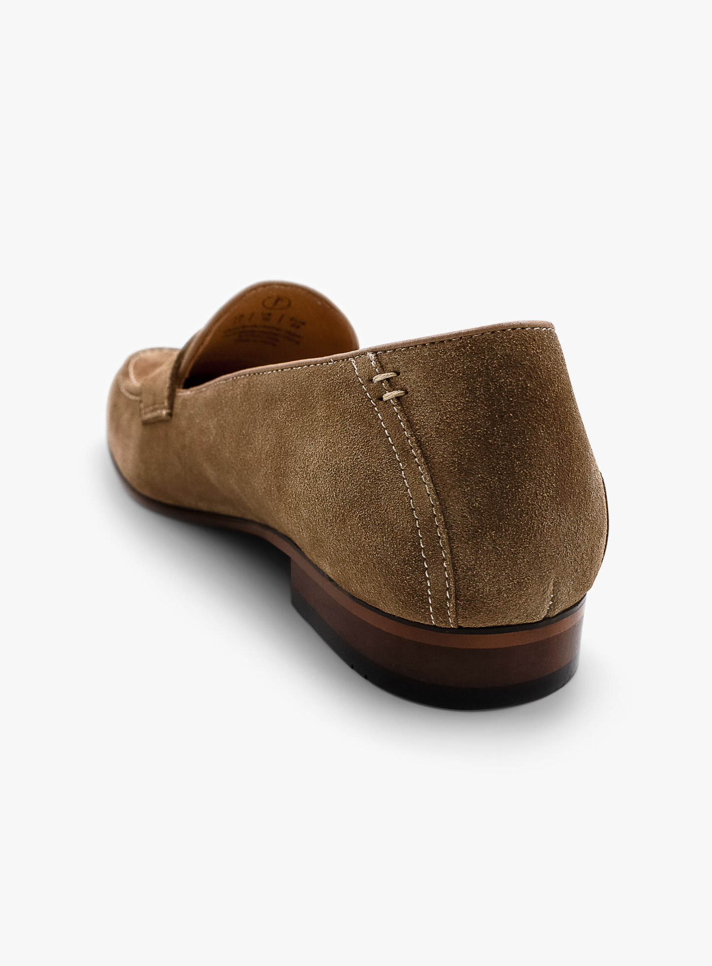 Caramel Suede Tassel Penny Loafer