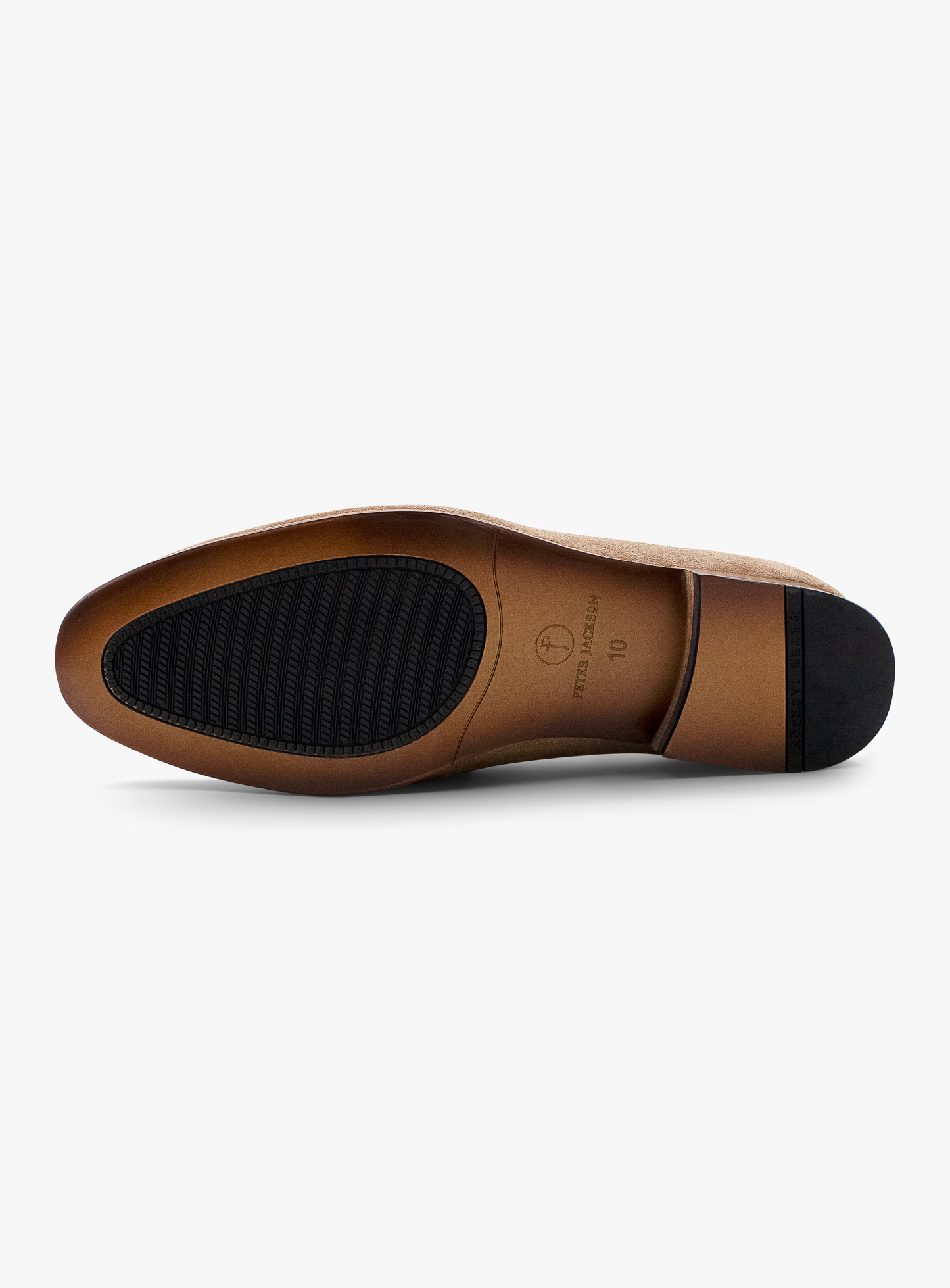 Caramel Suede Tassel Penny Loafer