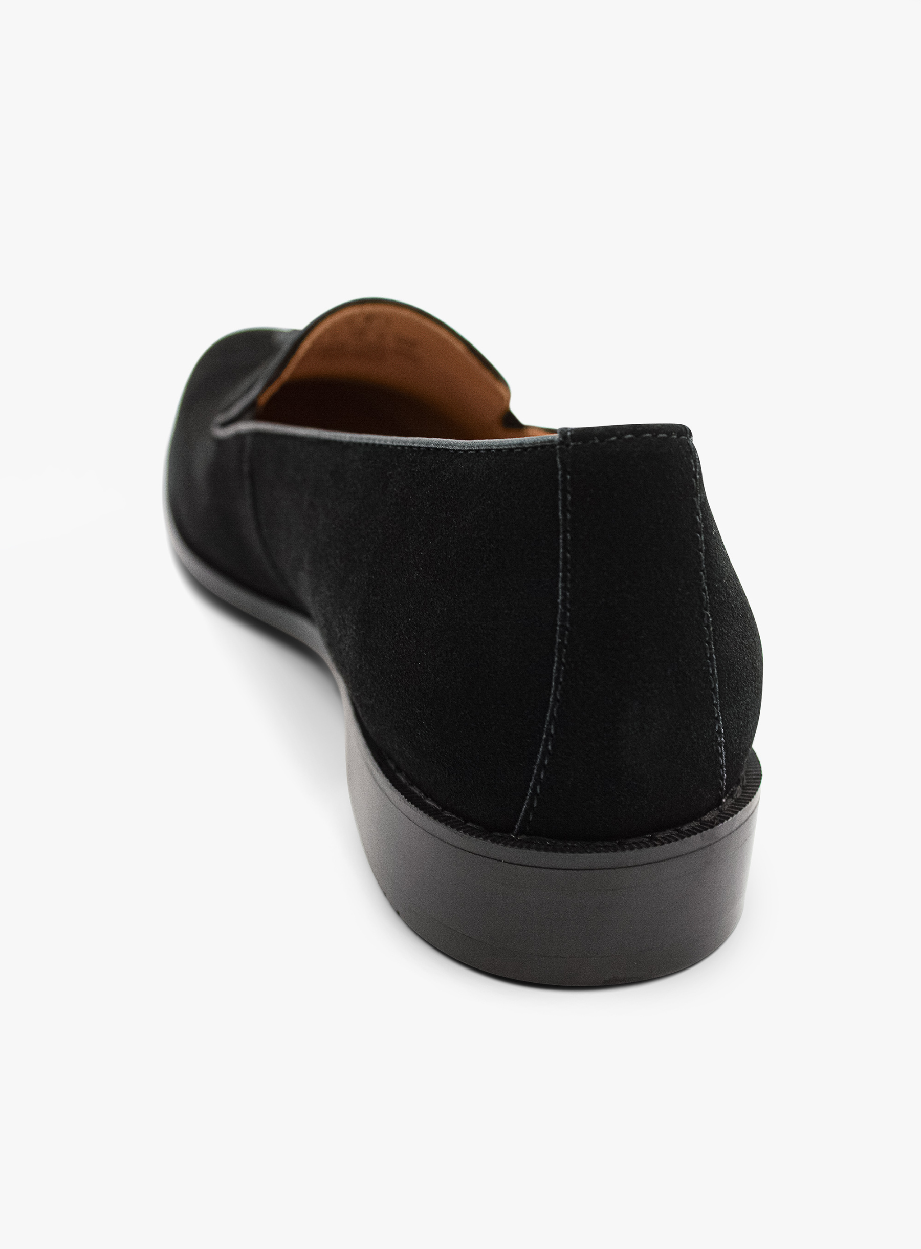 Black Nubuck Tassel Dinner Loafer