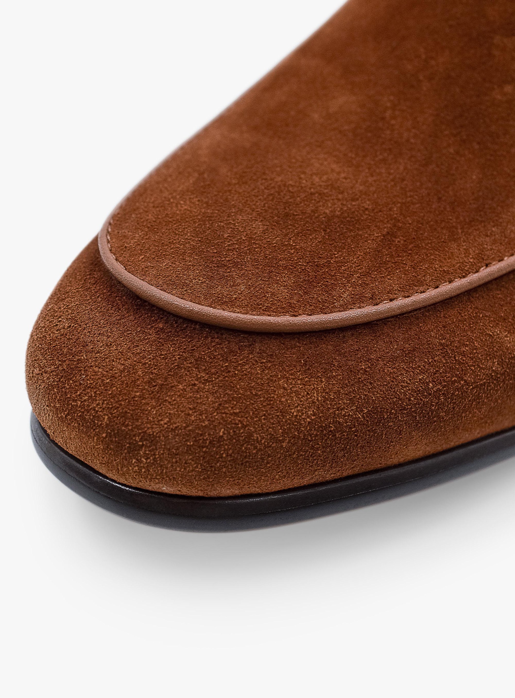Cognac Suede Loafer