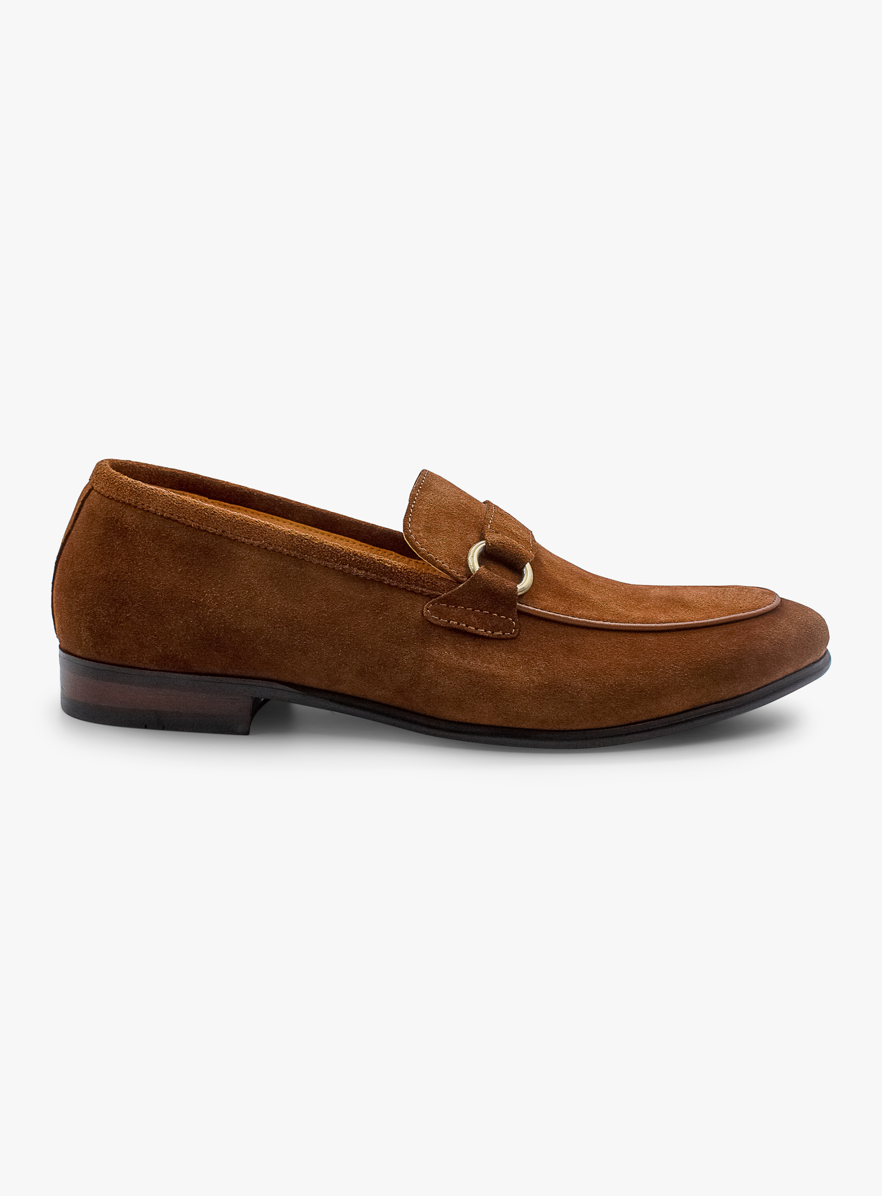 Cognac Suede Loafer
