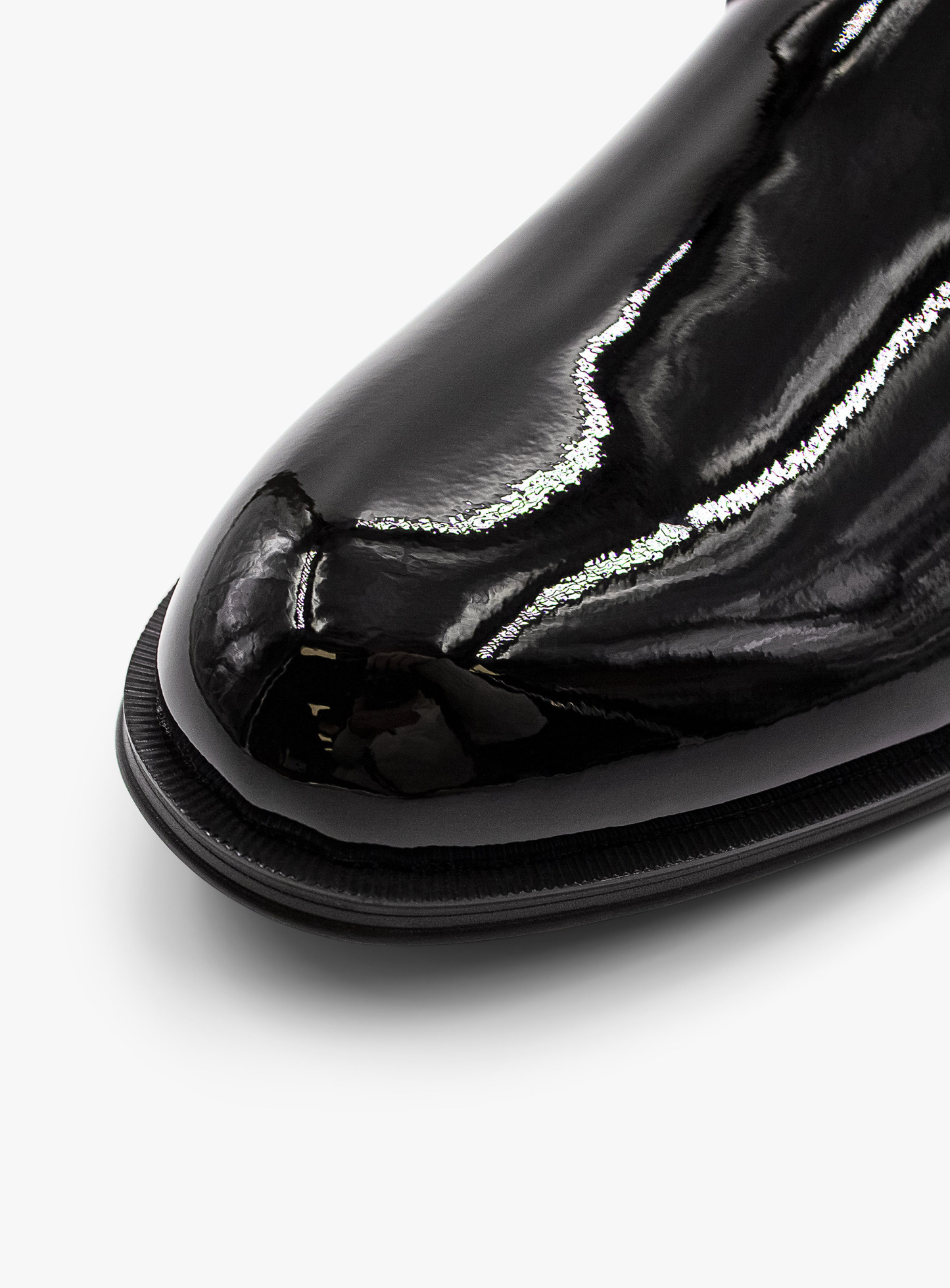 Black Patent Leather Dinner Shoe