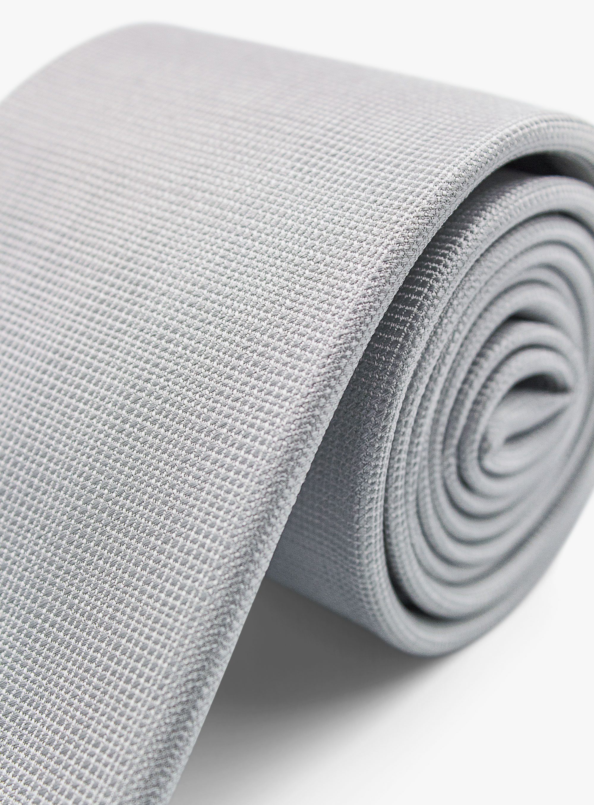 Silver Textured Tie
