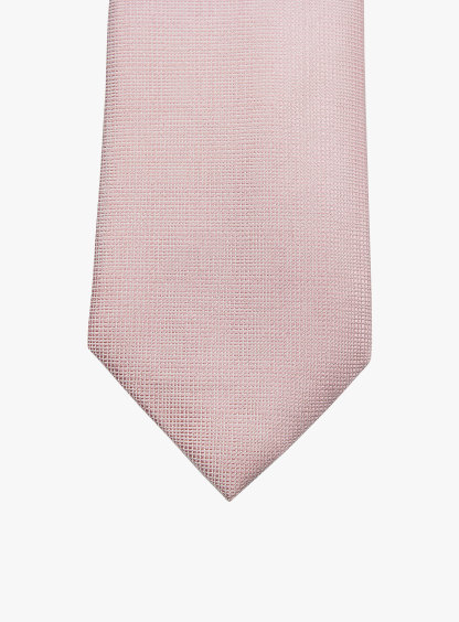 Blush Textured Tie
