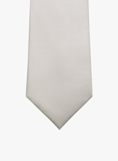 Ivory Textured Tie