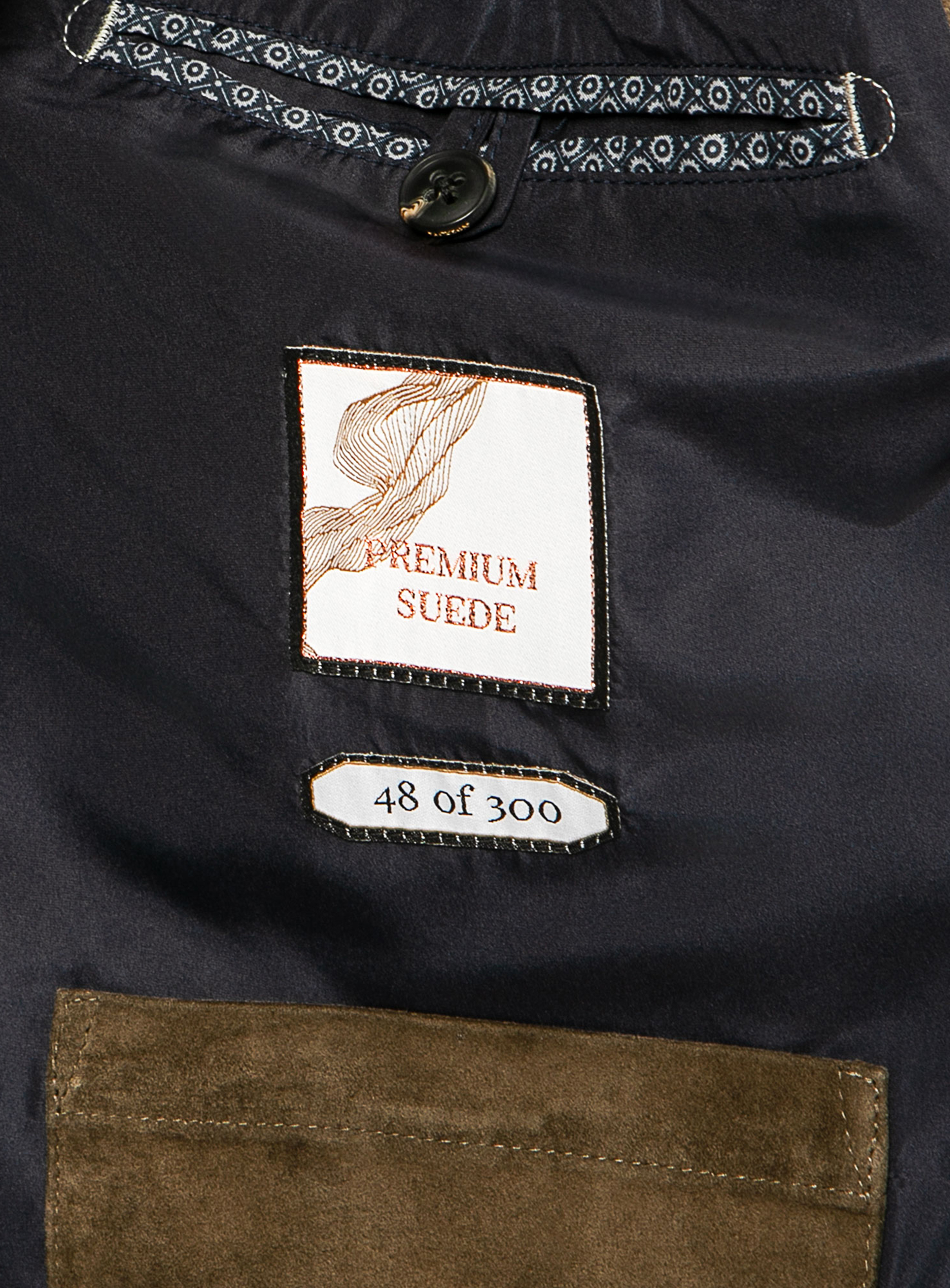 Brunico Classic Olive Suede Jacket – Peter Jackson