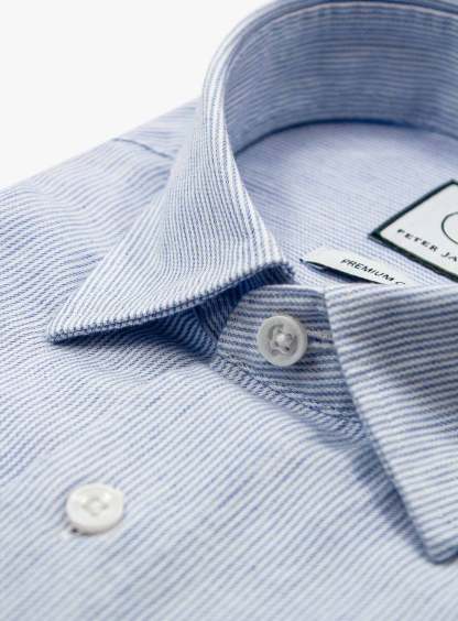 Men {collection_title} Carrara Sky Stripe Shirt Peter Jackson