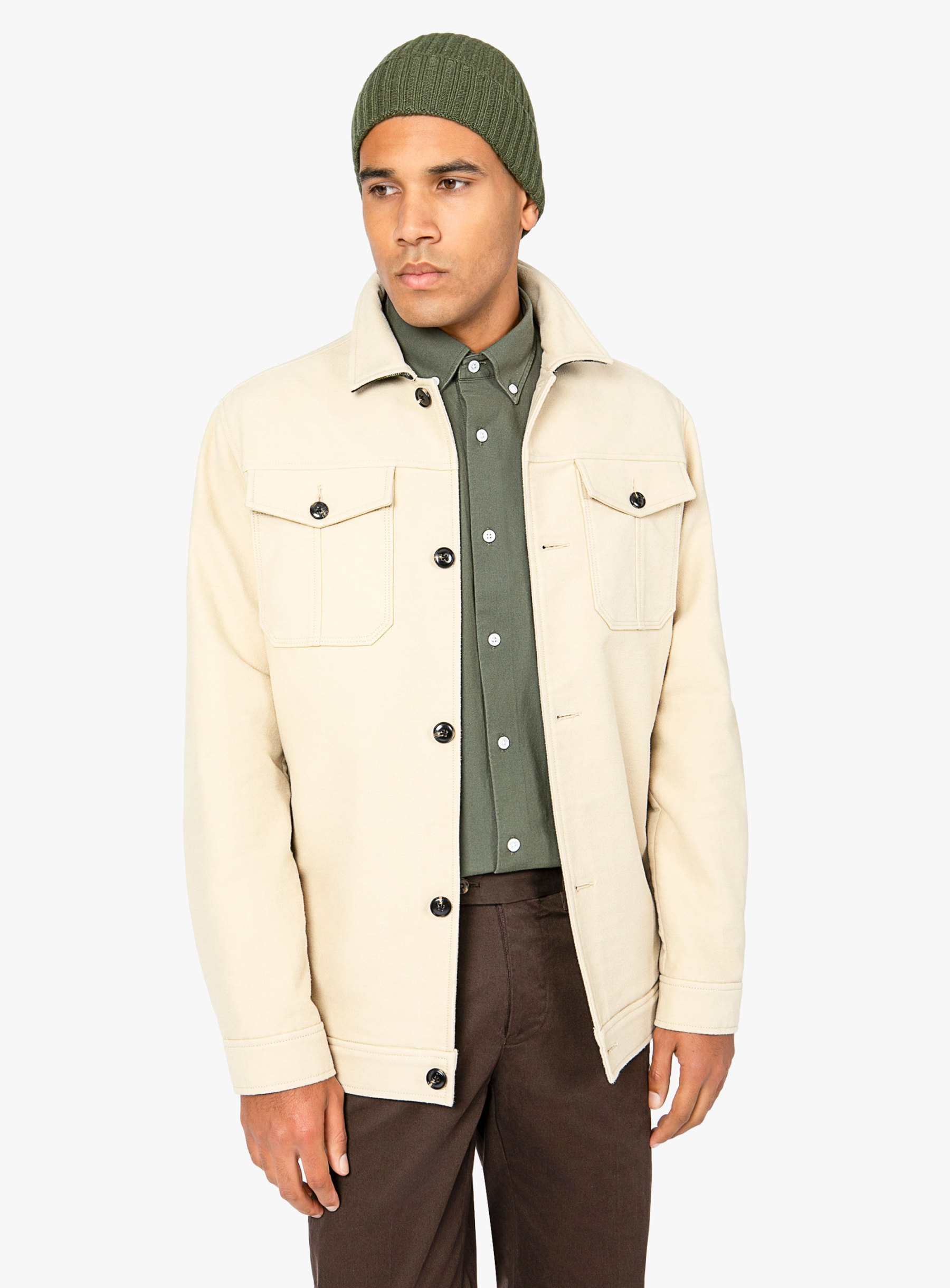 Brunico Moleskin Sand Jacket