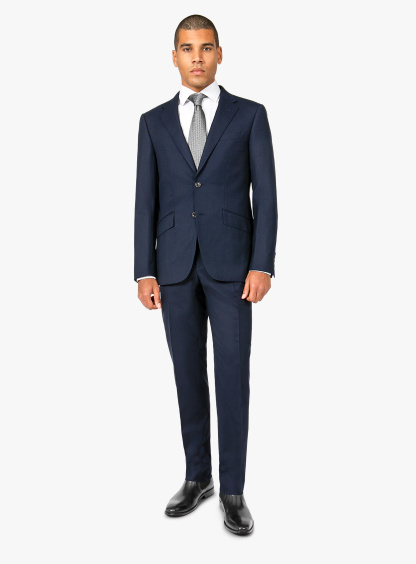 Men {collection_title} Madrid Navy Twill Jacket Peter Jackson