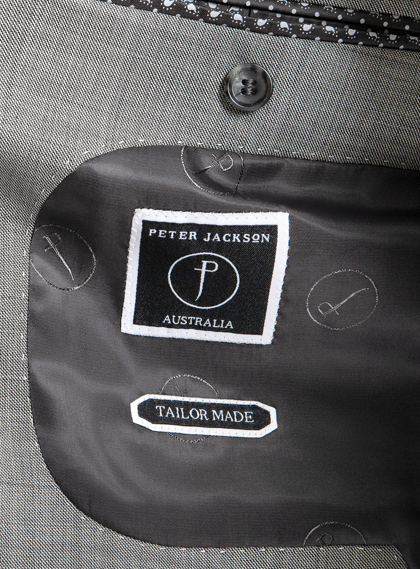 Silver Sharkskin Signature 2-Piece Suit