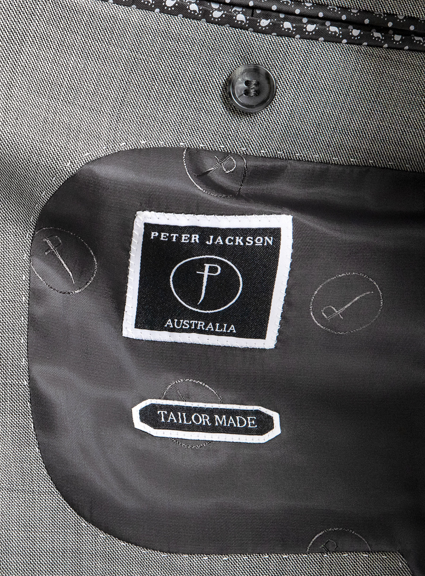 Silver Sharkskin Signature 2-Piece Suit