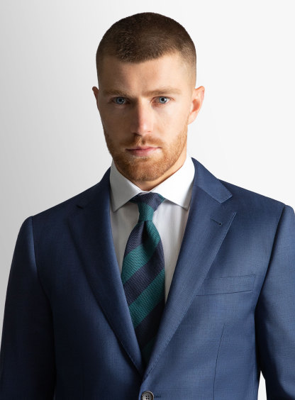 Blue Sharkskin Signature 2-Piece Suit