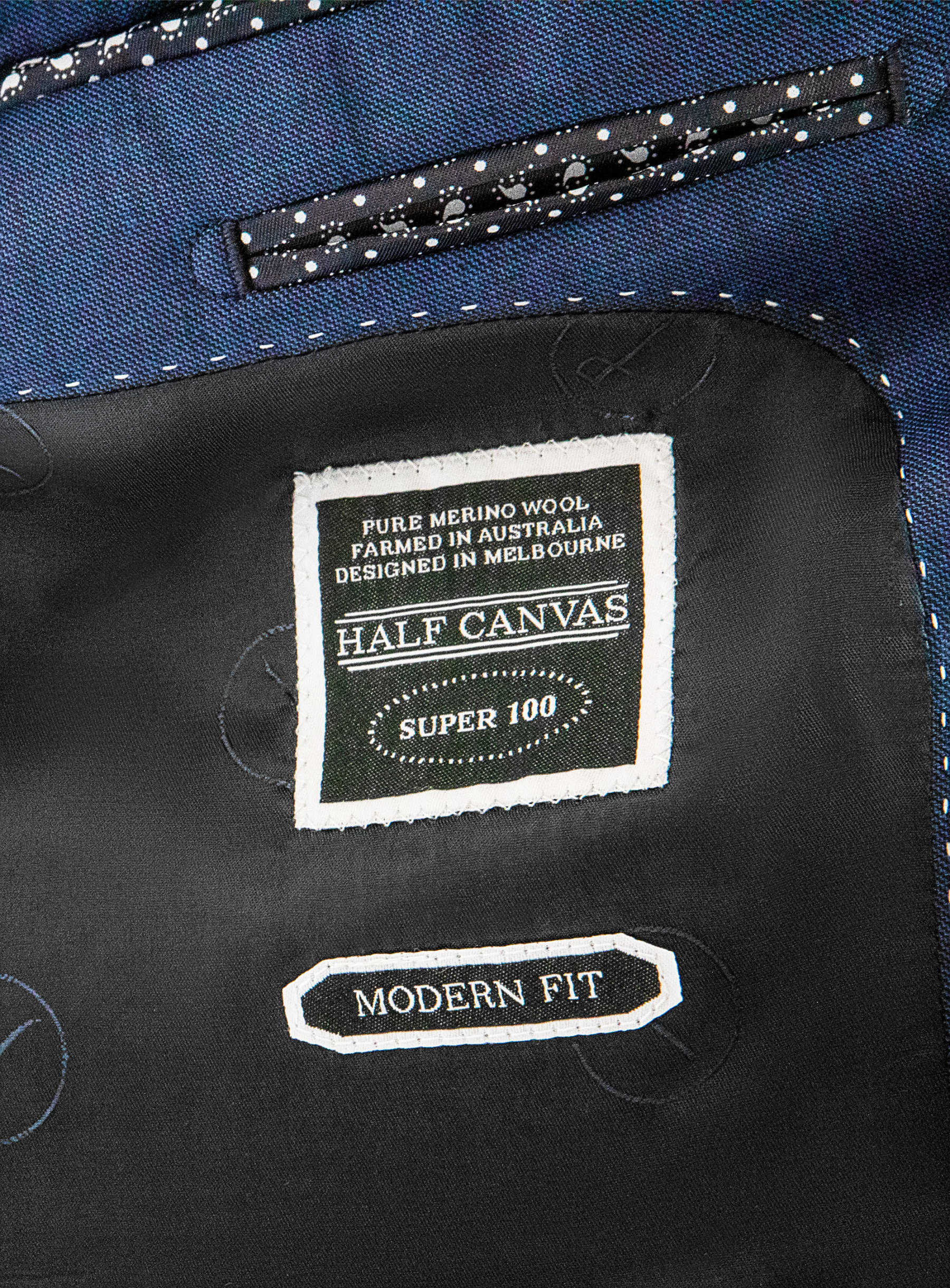 Blue Sharkskin Signature 2-Piece Suit