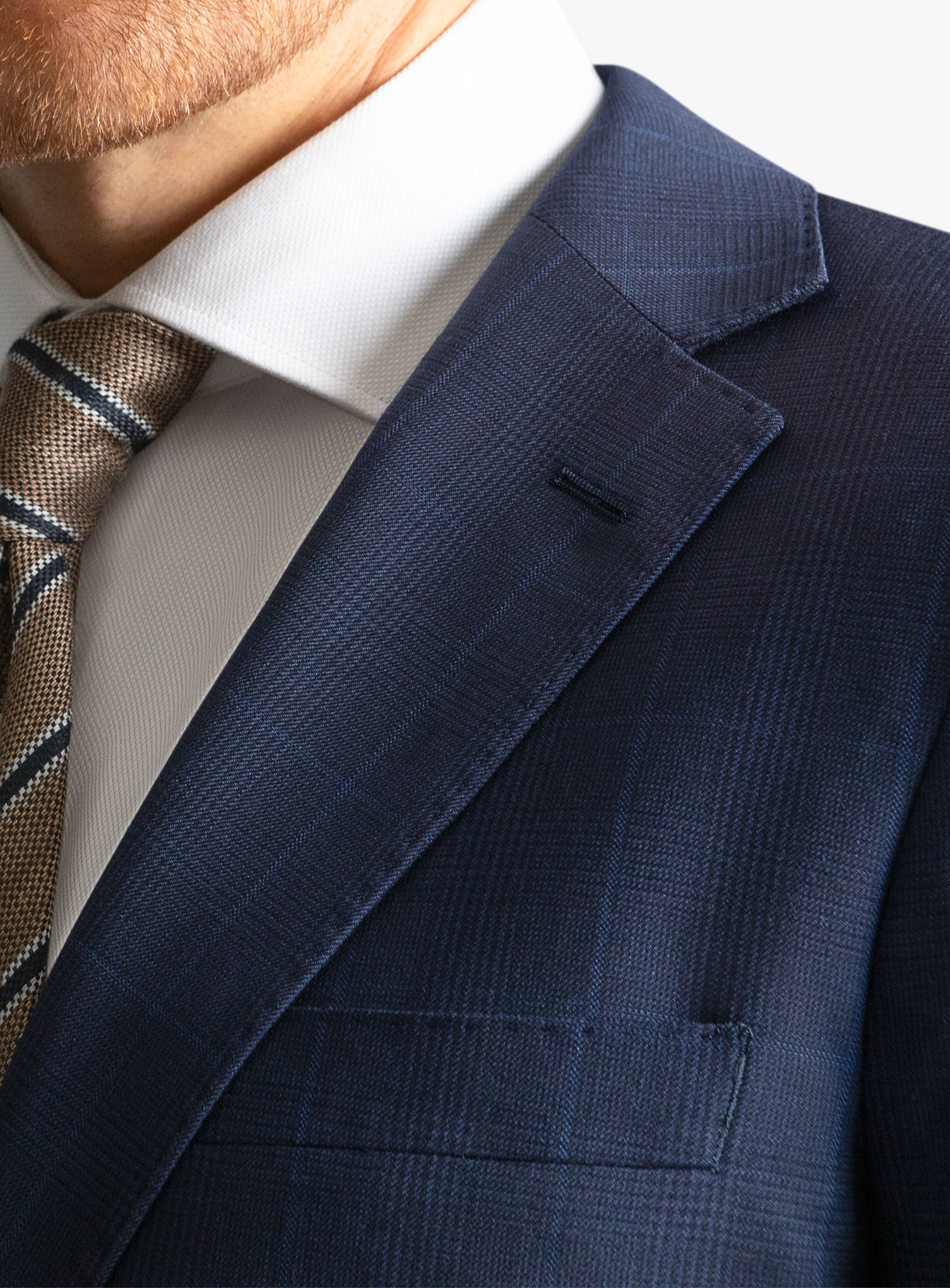 Blue Glencheck Signature 2-Piece Suit