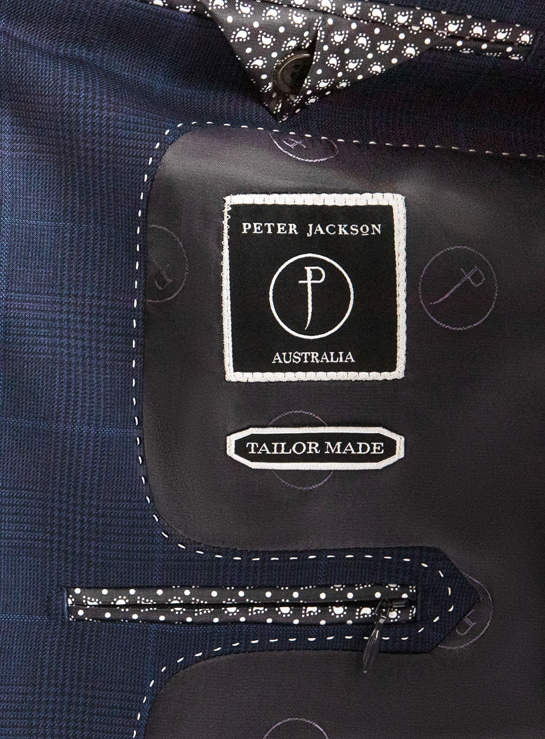 Blue Glencheck Signature 2-Piece Suit