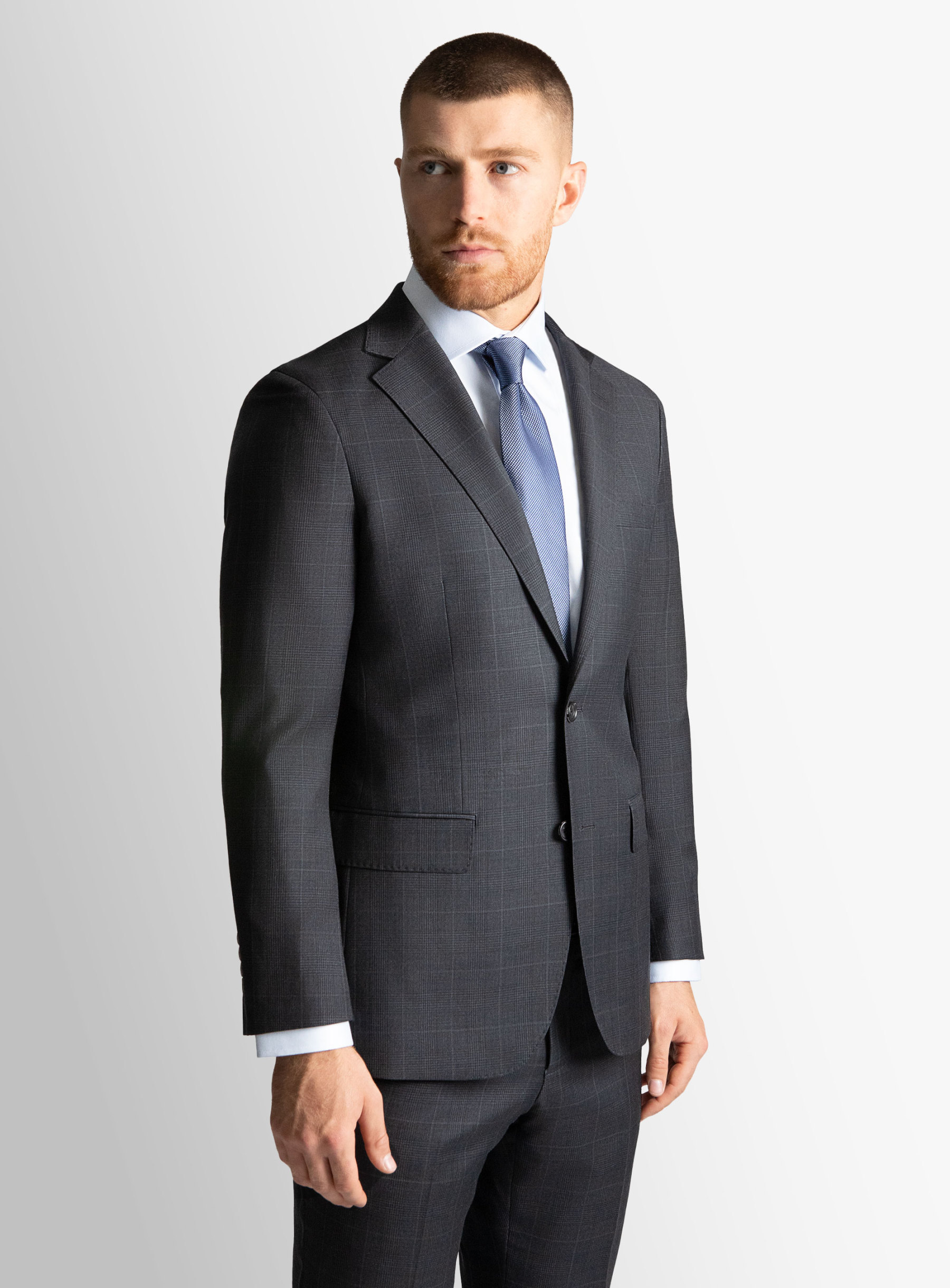 Charcoal Glencheck Signature 2-Piece Suit