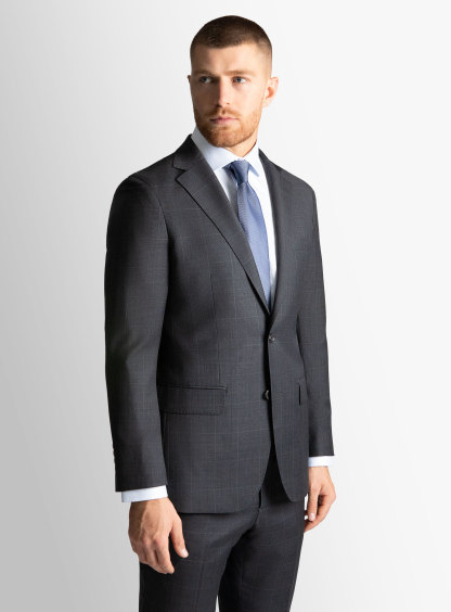 Charcoal Glencheck Signature 2-Piece Suit