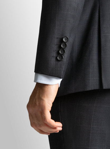 Charcoal Glencheck Signature 2-Piece Suit
