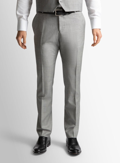 Dexter Silver Sharkskin Trouser